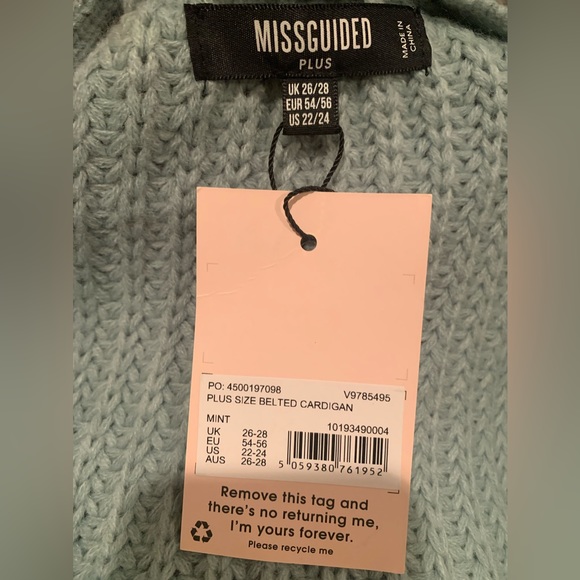 Missguided Belted Cardigan - Picture 2 of 3